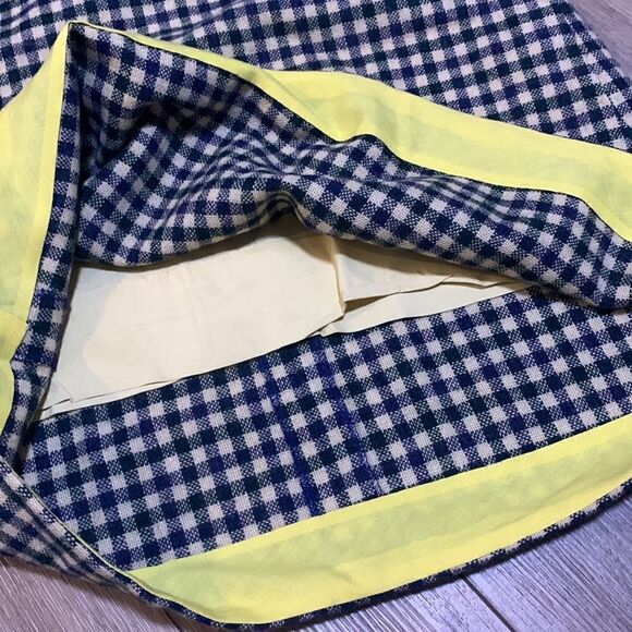 Vintage Handmade Plaid Skirt - Picture 7 of 8